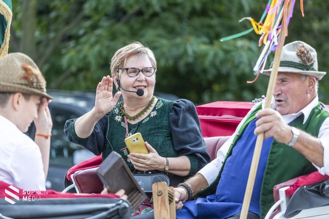 Igrecz Katalin, a Bánfalváért Baráti Kör Egyesület elnöke