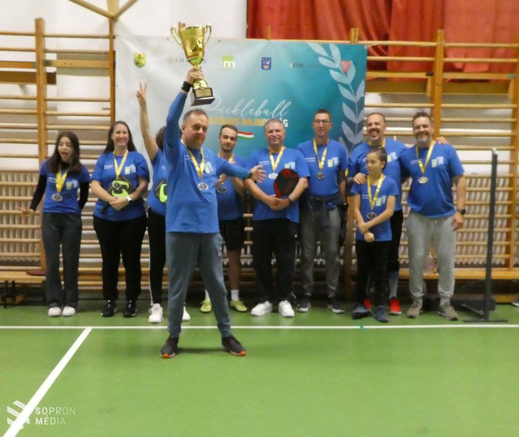 Magyar bajnok a soproni pickleballcsapat