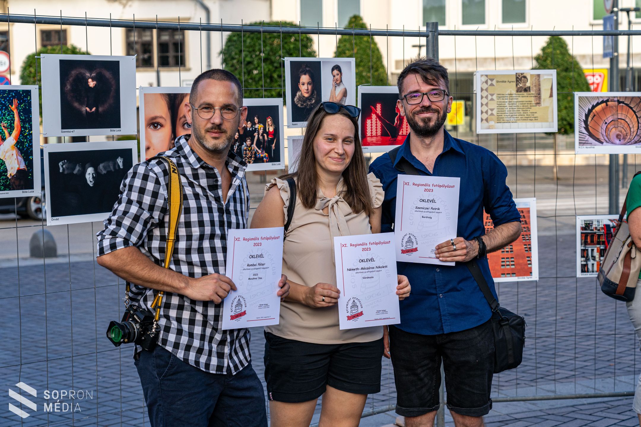 Szabadtéri fotókiállítás nyílt Sopronban
