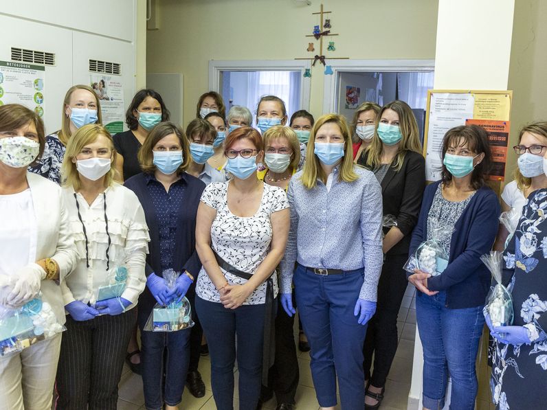 A soproni védőnőket ünnepelték