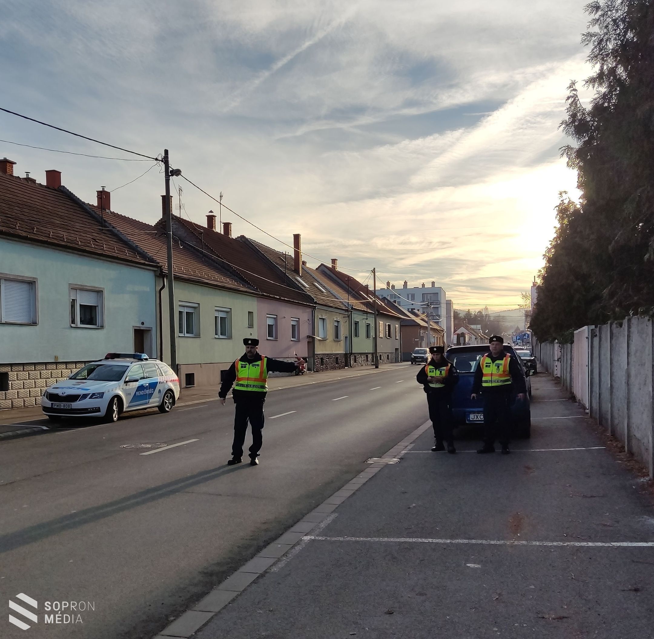 Fokozott közúti ellenőrzés volt szombaton Sopronban