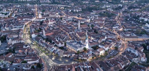 Sopron történelmi belvárosa