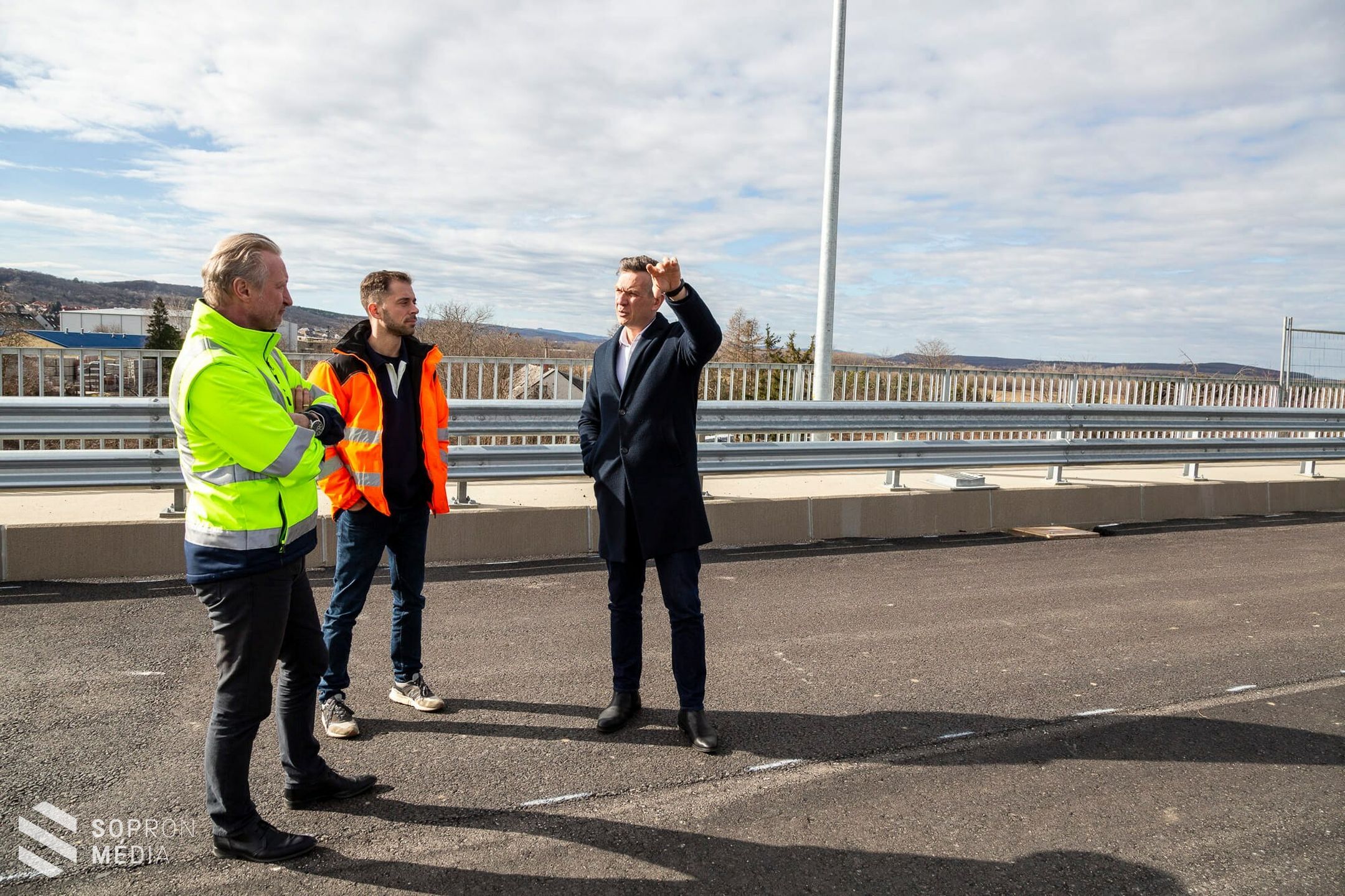 M85: jó ütemben halad az északnyugati elkerülő építése