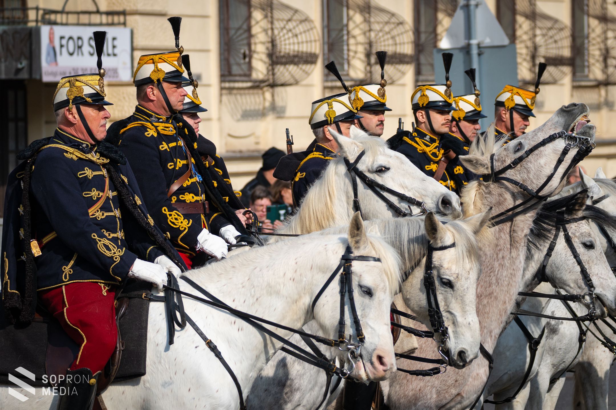Az 1848-’49-es forradalom és szabadságharc emléke előtt tisztelgett Sopron
