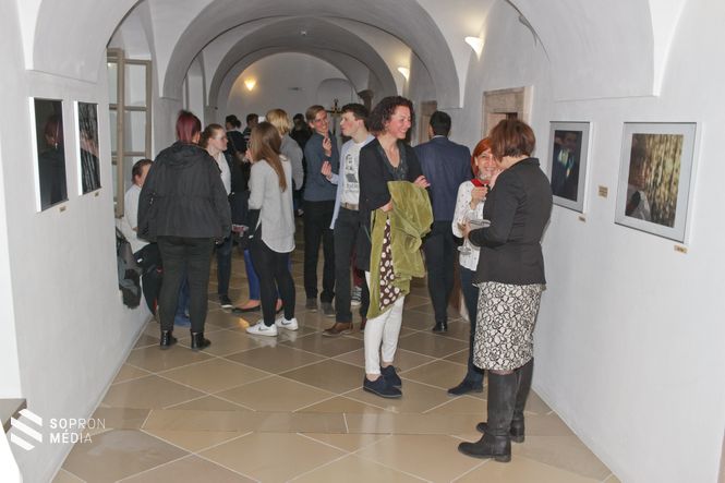 A kiállítás megnyitója