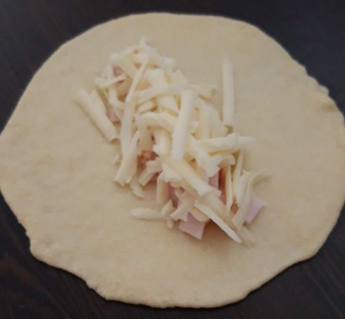 Pupusas sütőben sütve