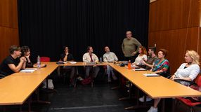 Megtartották a Terike és Irén olvasópróbáját a Soproni Petőfi Színházban