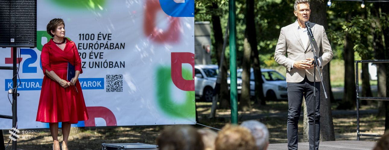 "1100 éve Európában, 20 éve az Unióban" ünnepélyes megnyitója Sopronban