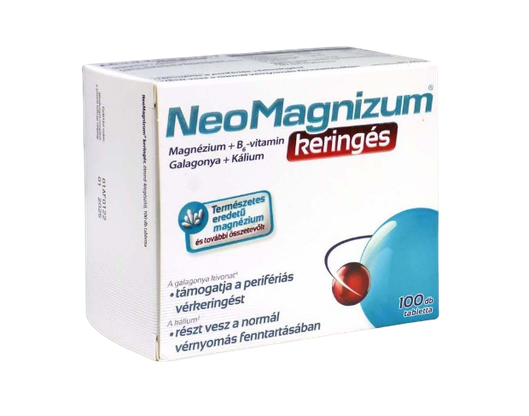 NeoMagnizum keringés Mg B6 tabletta (100x)