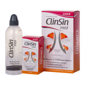 ClinSin Med Junior orr/melléküreg öbl.készlet (flakon+16tasak) termék kép