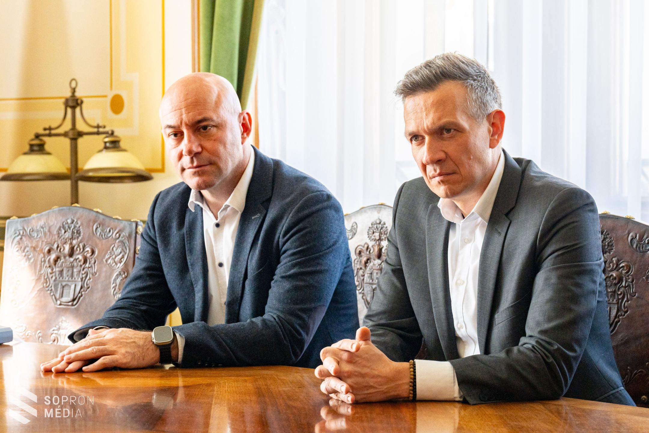40 éves közalkalmazotti jubileuma alkalmából köszöntötték Horváth Csabát