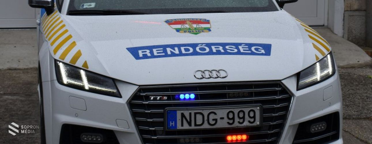 Műanyag vödörrel dobálózott, elfogták a soproni rendőrök