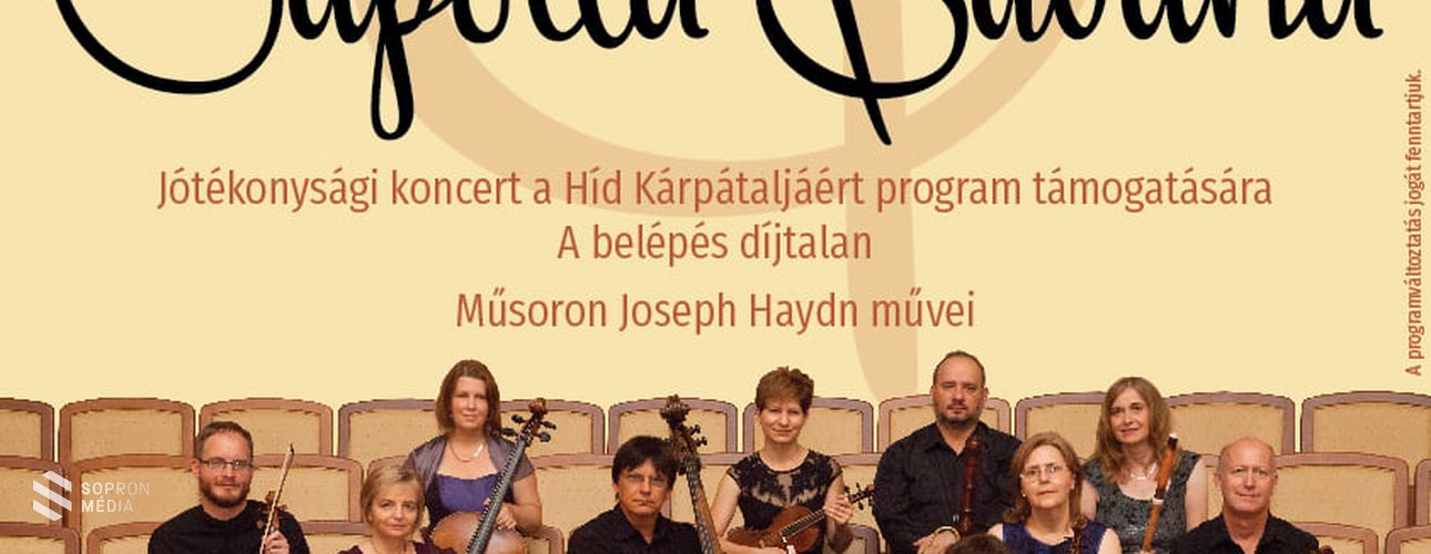 Jótékonysági hangverseny a fertődi Esterházy-kastélyban