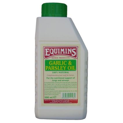 EQUIMINS GARLIC & PARSLEY OIL-Fokhagyma és petrezselyem olaj 500ml