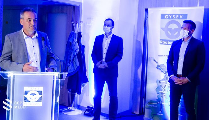 Kövesdi Szilárd, a GySEV Zrt. vezérigazgatója