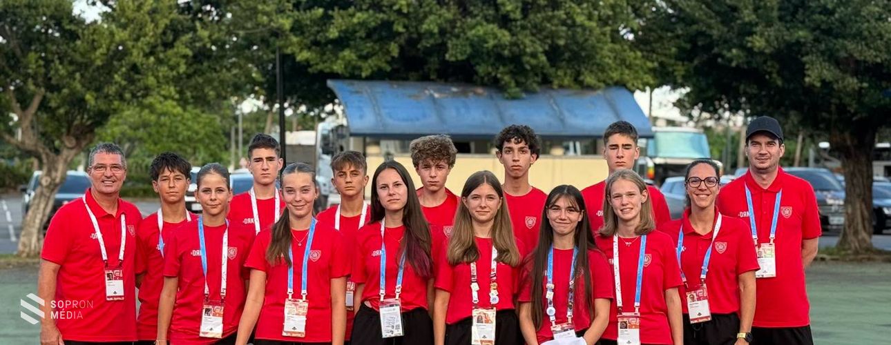 Hazatértek Tajvanról a Sopront képviselő sportolók