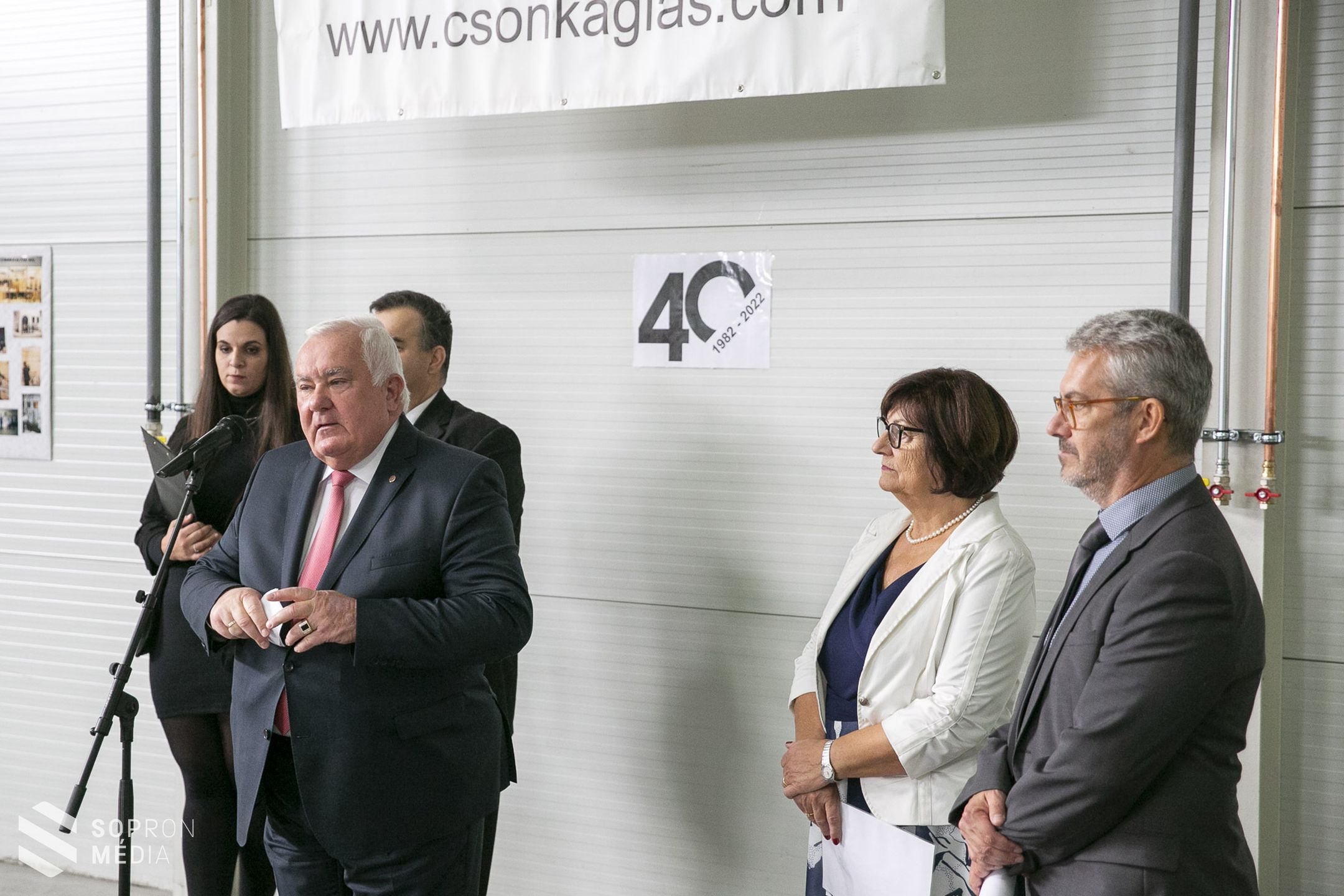 Folyamatosan fejlődik és jelentős munkaadó a negyven éves Csonka és Fiai Kft.