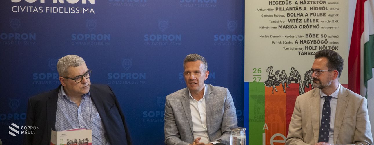 A „LEGEK évadát” hirdette meg a Soproni Petőfi Színház