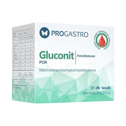 Pro Gastro Gluconit étrendkiegészítő por felnőtt (31x)