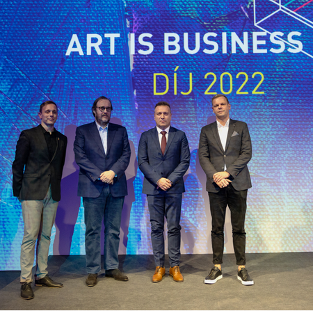 Forprofit támogatóként az Art is Business 2022 díjátadón