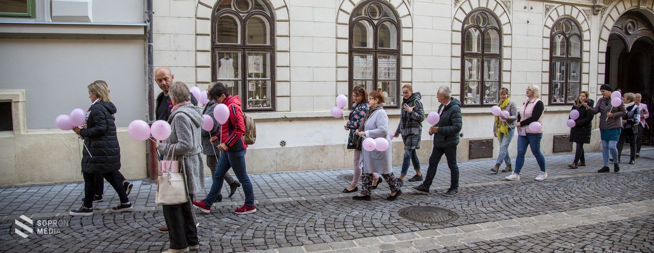 Séta a mellrák ellen